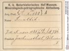 Etiketten zu Skutterudit ("Smaltit") (NHMW-MIN-Ai180)